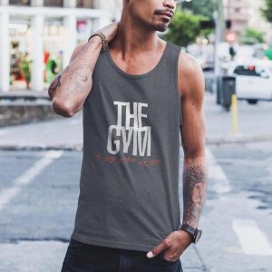 Men's Gym Tank Top Workout Sleeveless Shirt Fitness