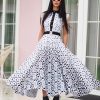 Long White Summer Dress Women Maxi Shirt Extravagant