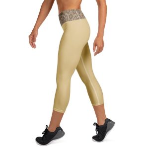 Yoga Capri Tan Leggings