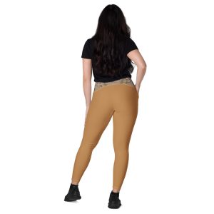 Brown Leggings With Pockets