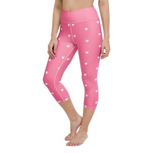 Yoga Capri Pink Leggings